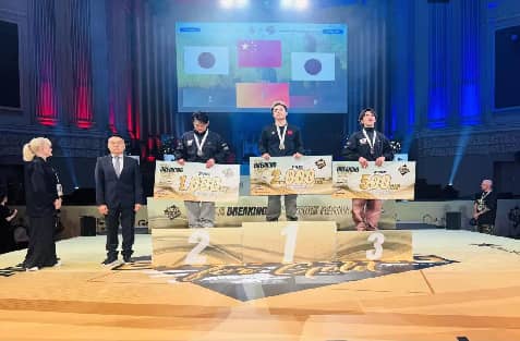 湖北省霹雳舞运动员王瑞苗首夺WDSF比赛世界冠军(图1)